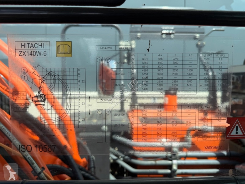 Rýpadlo Hitachi 140 W-6 - 140W - 140