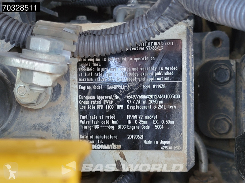 Rýpadlo Komatsu PC138 US-11