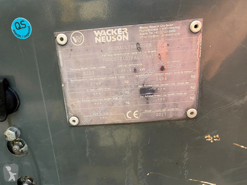 جرافة Wacker Neuson
