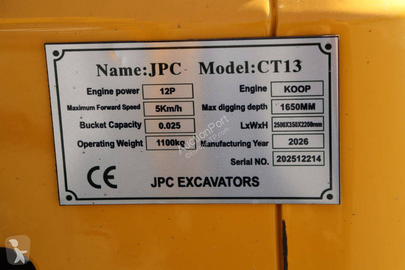 Rýpadlo JPC CT13