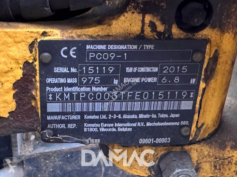 Escavatore Komatsu PC09
