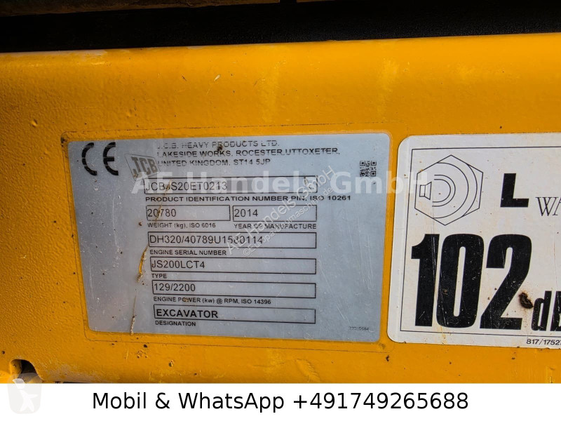 JCB *OilQuick/ToolControlPlus/Stahlkette excavator