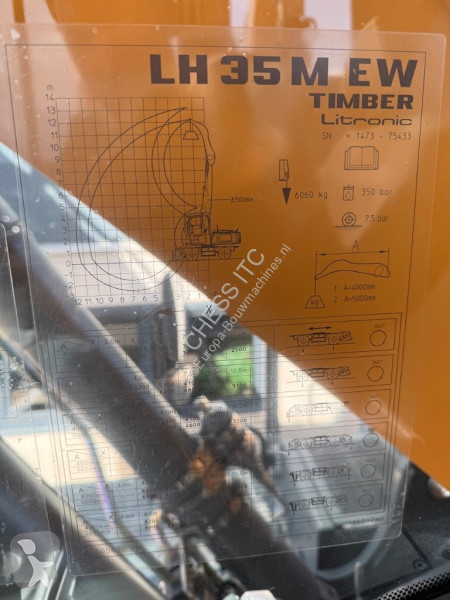 جرافة Liebherr LH 35 M Litronic Timber - LH 35...