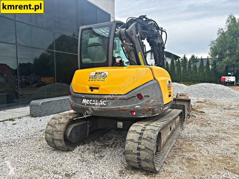 Skovel Mecalac 8 MCR MINI-KOPARKA 2010R |...