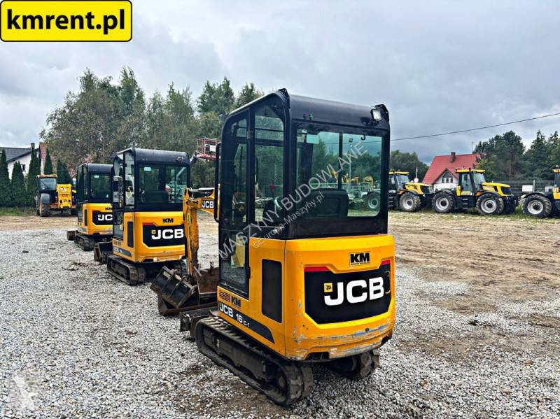 Skovel JCB 16 C-1 T3 MINI-KOPARKA 2022R MTH: 1274