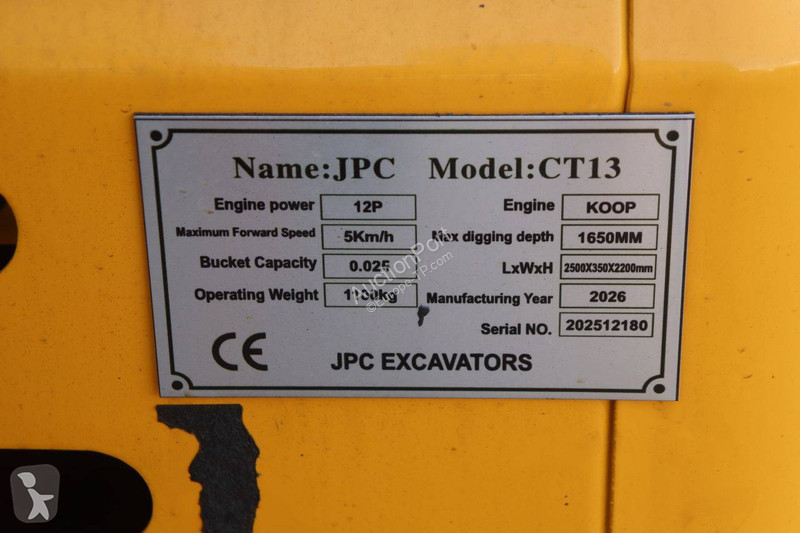 Lopatový nakládač JPC CT13