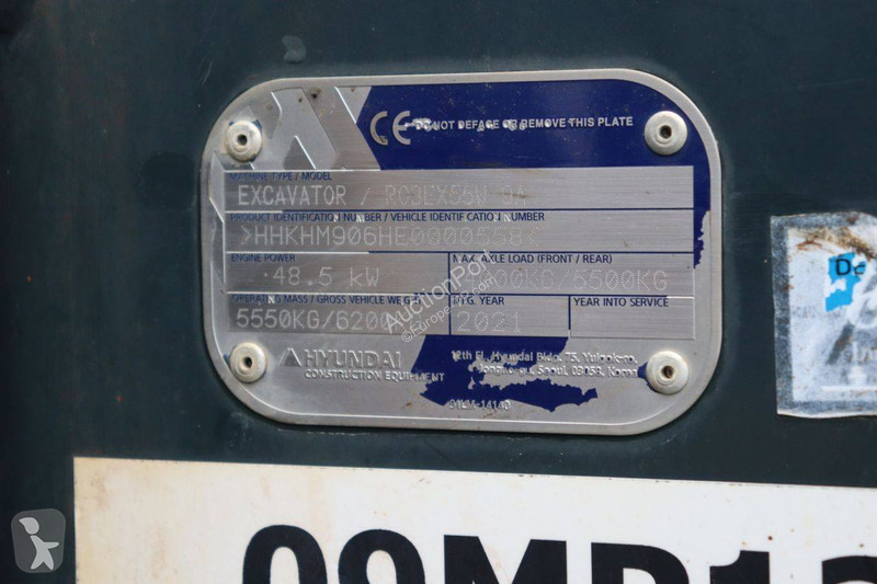 Pelle Hyundai Robex 55W-9A