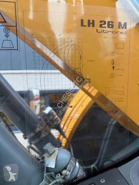 Graafmachine Liebherr LH 26 M - LH 24 M - LH 30 M