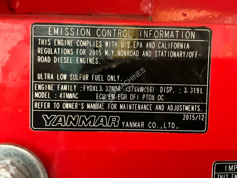 Escavadora Yanmar Vio 80-1A