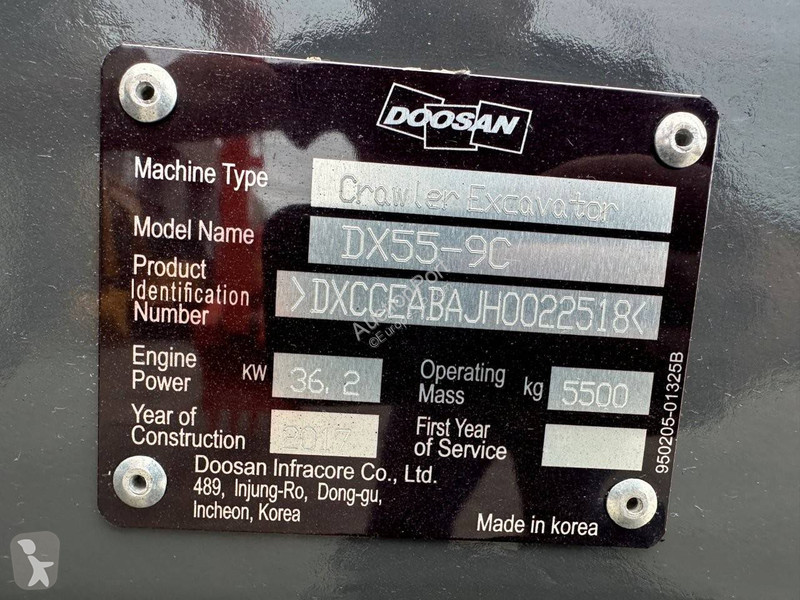 Graafmachine Doosan 9C