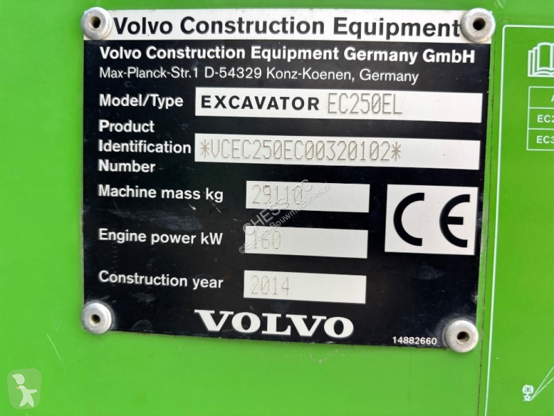 Lopatový nakládač Volvo 250 E - 250 EL
