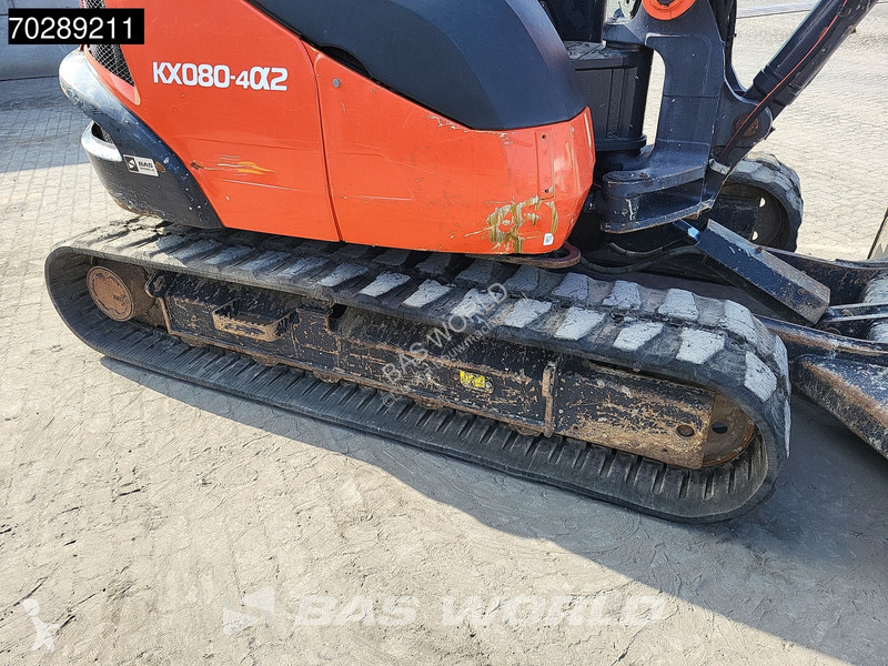 Escavadora Kubota KX080-4
