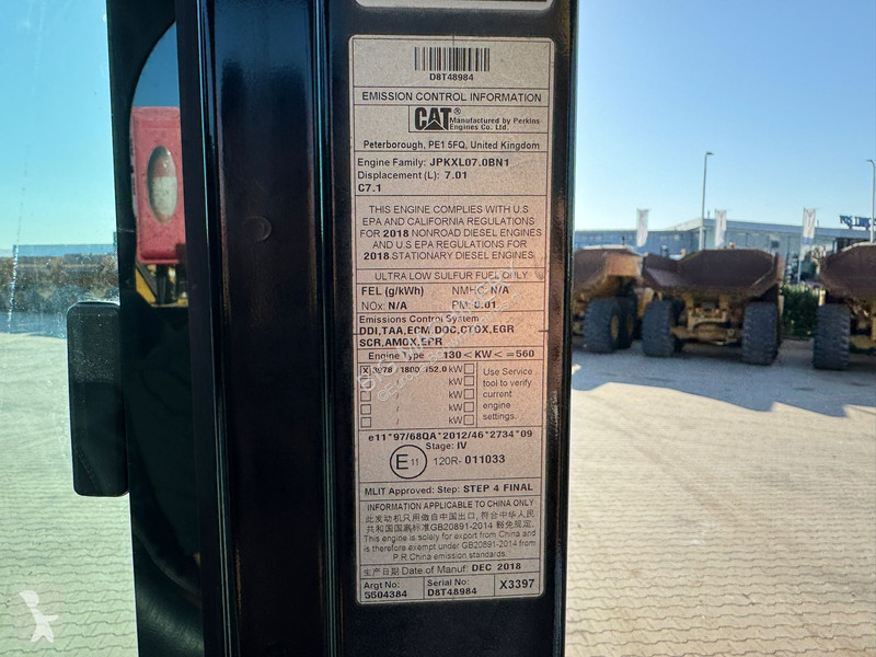 Graafmachine Caterpillar 326FL