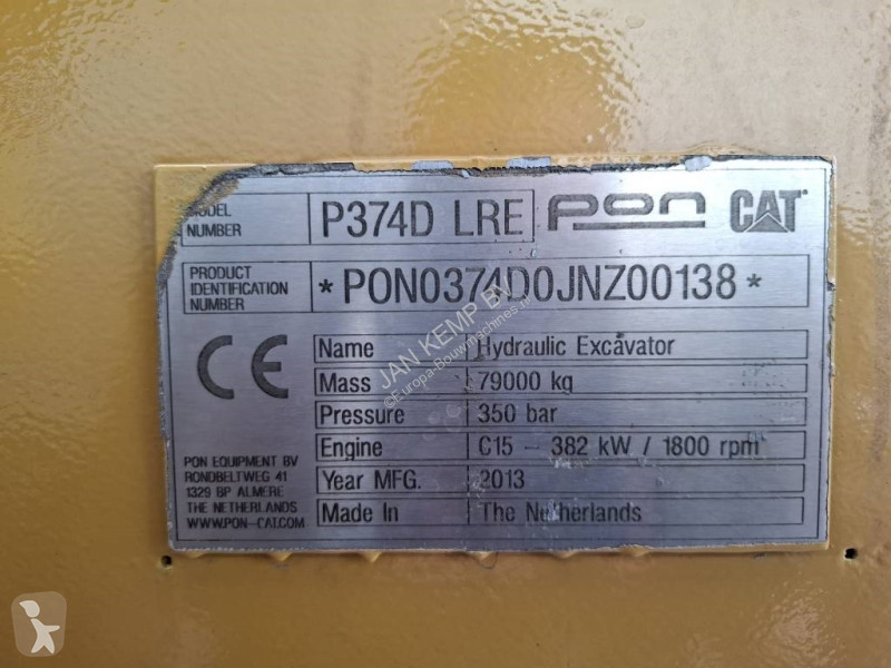 Lopatový nakládač Caterpillar 374 D L