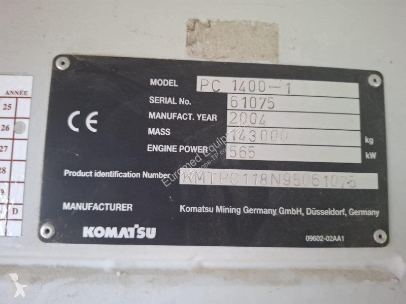 جرافة Komatsu 1400-1