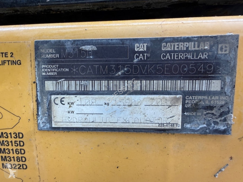 Rýpadlo Caterpillar M 315 D - M315D - M 316 D -...