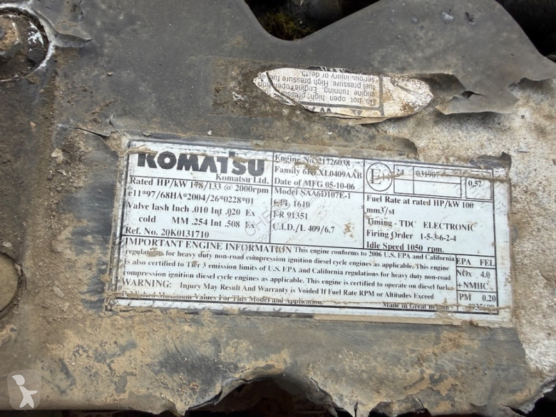 جرافة Komatsu 220-7 - 220 - 200 -
