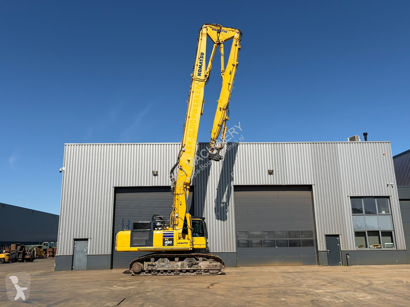 جرافة Komatsu PC490HRD10 - 28m Demolition Boom