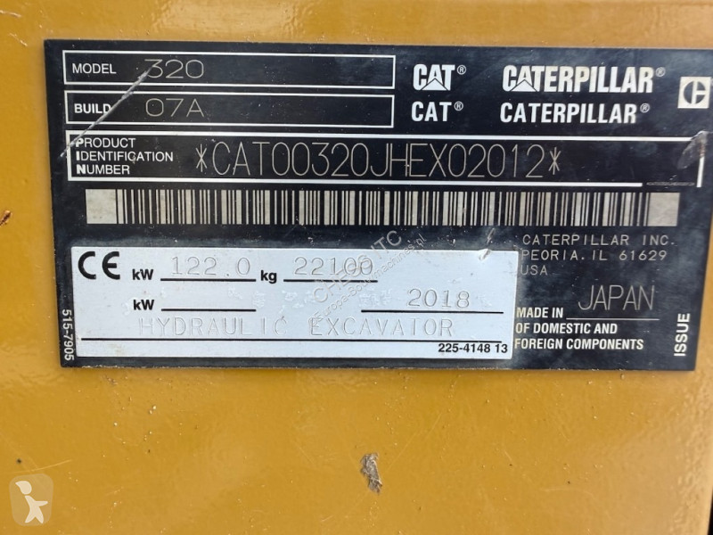 Escavatore Caterpillar 320 - 320 Next Gen -...