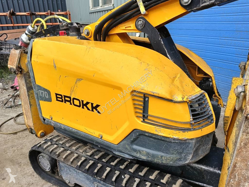 Skovl Brokk 170 demolition robot remote radio...