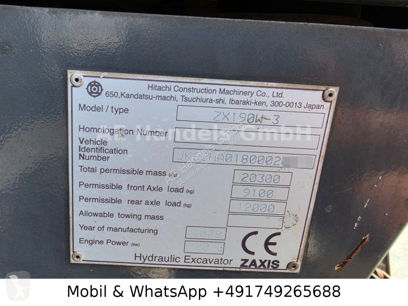 Rýpadlo Hitachi 190W3 Verstellausleger...