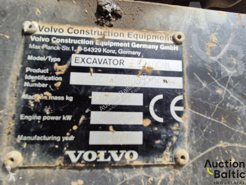 Rýpadlo Volvo EC 240 C N L