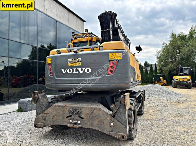 Excavator Volvo EW140D KOPARKA KOŁOWA 2015R |...