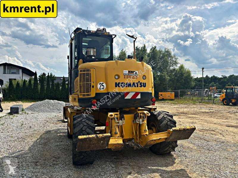 Excavadora Komatsu PW 118 MR-8 KOPARKA KOŁOWA...