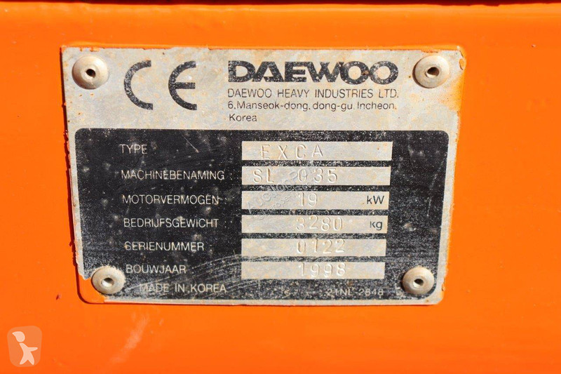 جرافة Daewoo EXCA