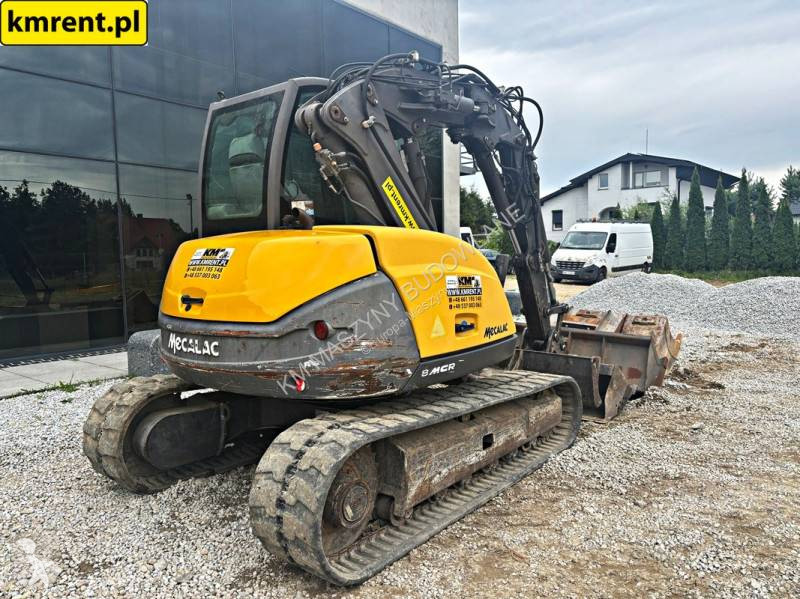 Skovel Mecalac 8 MCR MINI-KOPARKA 2010R |...