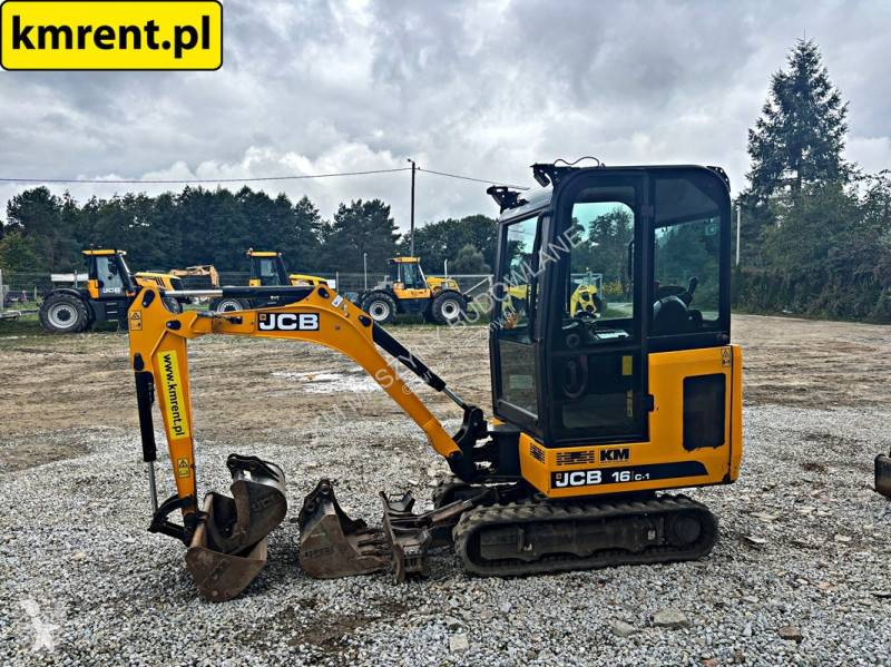 Skovel JCB 16 C-1 T3 MINI-KOPARKA 2022R MTH: 859