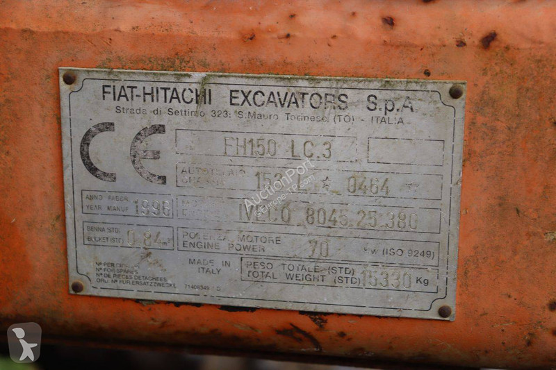 Skovel Fiat Hitachi FH150 LC.3