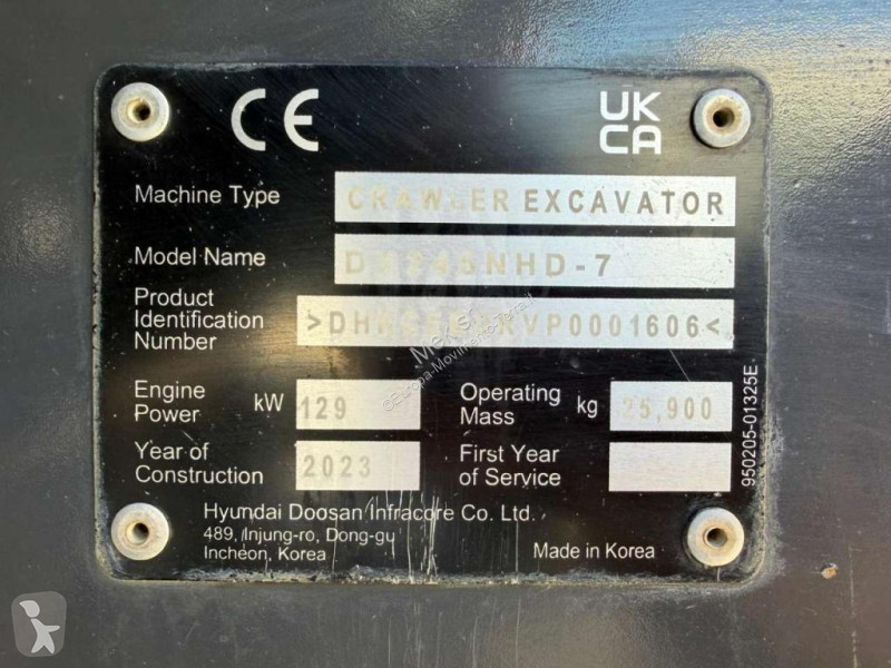 Koparka Develon DX245NHD-7