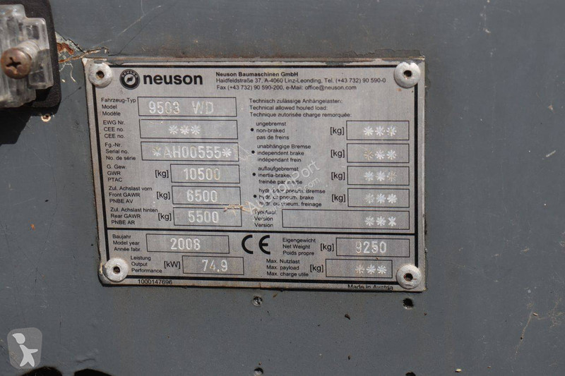 Pelle Neuson 9503 WD