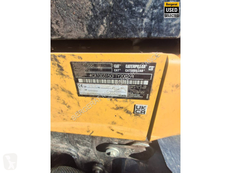 Graafmachine Caterpillar GC