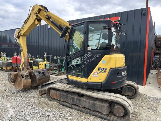 Escavatore Yanmar b7 sigma - double déport de...
