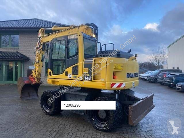 Graafmachine Komatsu PW 148-8 MIETE / RENTAL...