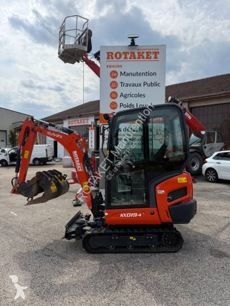 Escavadora Kubota Mini pelle Kubota KX019-4 GL