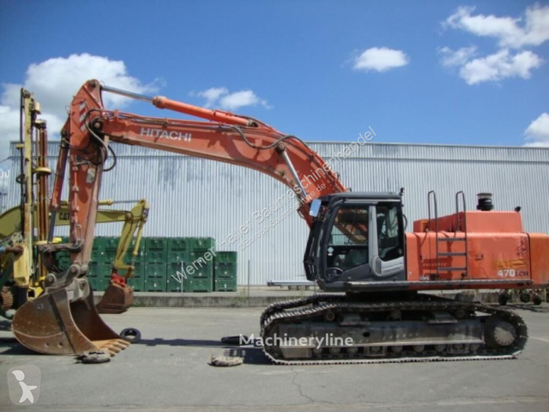 Excavadora Hitachi ZX470LCH-3 mit Oilquick OQ 80