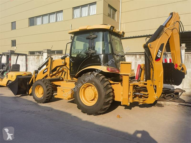 Traktor med grab Caterpillar 430F