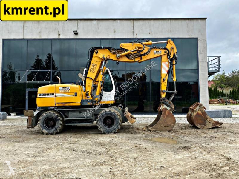 Escavadora Liebherr A314 KOPARKA KOŁOWA 2012R....