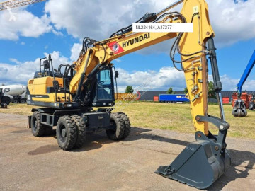 Excavadora de ruedas Hyundai
