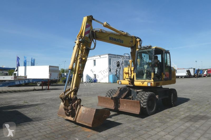 Skovl Komatsu Mobilbagger PW140-7 Mobilbagger