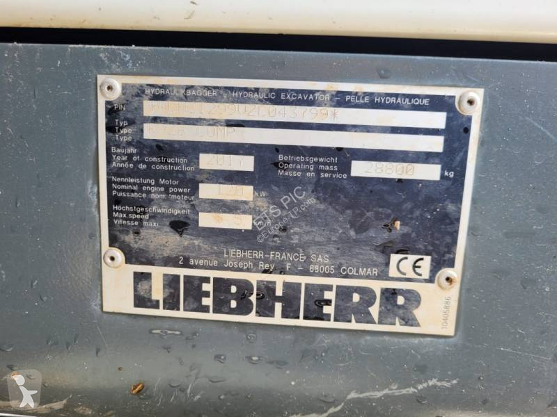Escavadora Liebherr R926 COMPACT