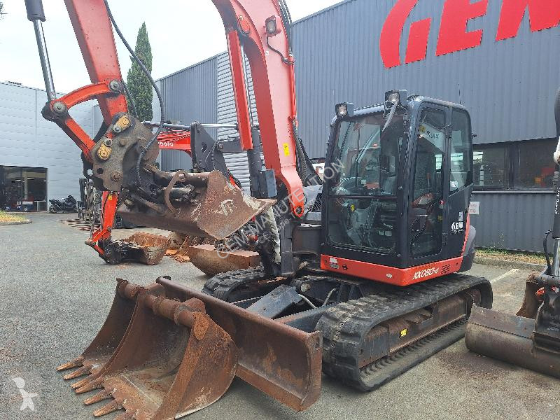 Excavadora Kubota KX080-4