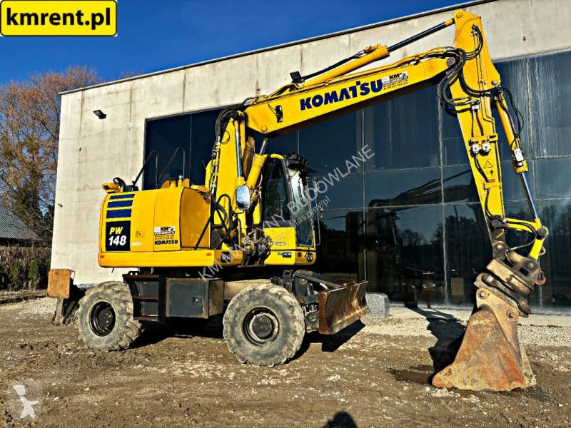 Lopatový nakládač Komatsu PW 148-10| JCB JS 145...