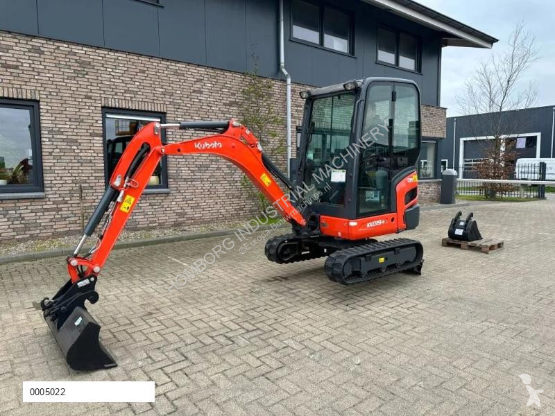 Escavadora Kubota KX019-4 Mini Graver Rups...