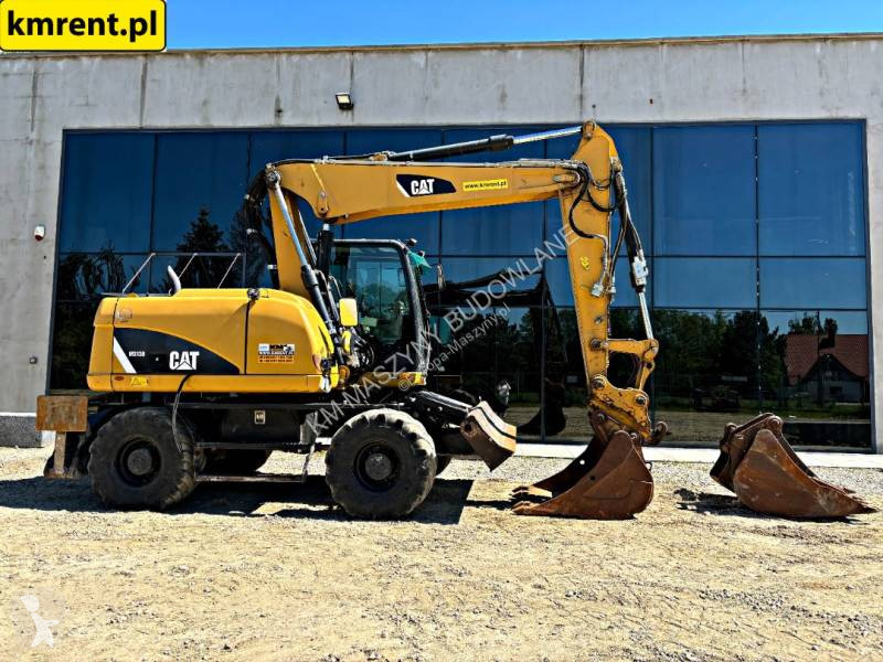 Graafmachine Caterpillar M 313 D KOPARKA KOŁOWA...