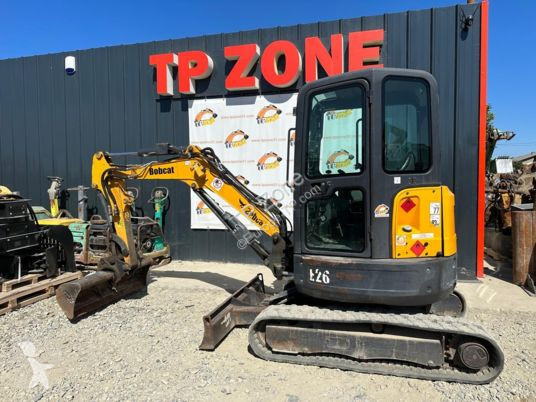 Escavadora Bobcat e26 cabine à 20500 € ht
