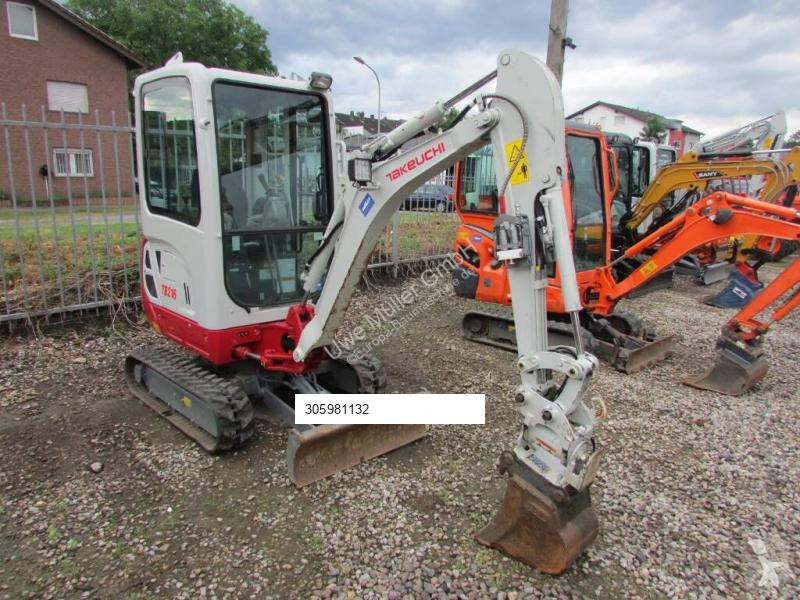 Escavadora Takeuchi TB 216 V4 Minibagger 24.500...